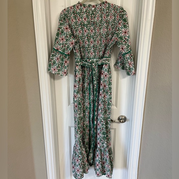 NWOT Tuckernuck Pink City Prints Savannah retro blush dress - Picture 8 of 11